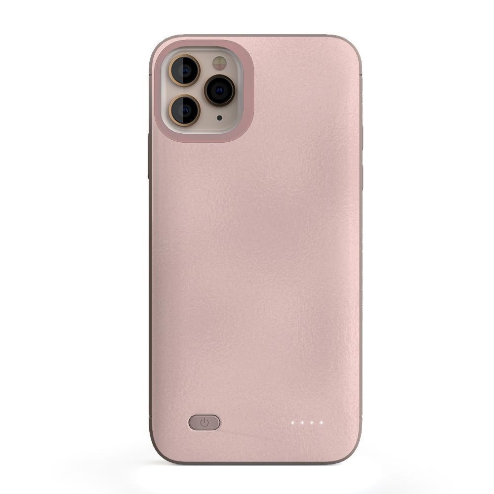 Casely Shiny Rose Gold Charging Case iPhone Pro 11